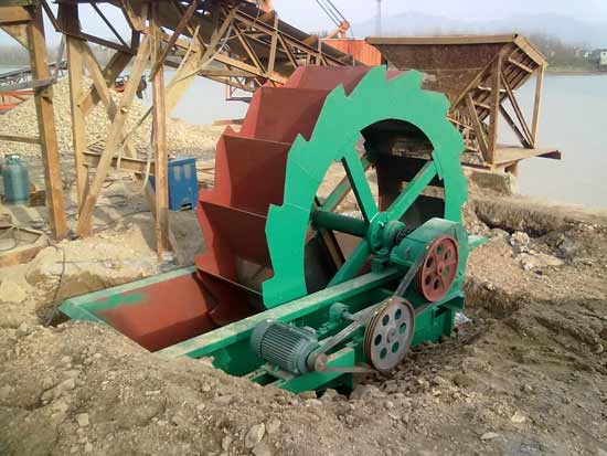 Wheel Type Sand Washer