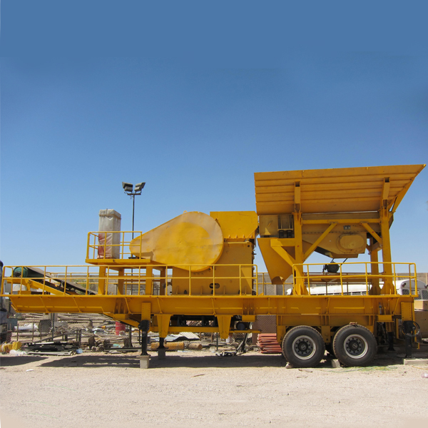 mobile jaw crusher plant
